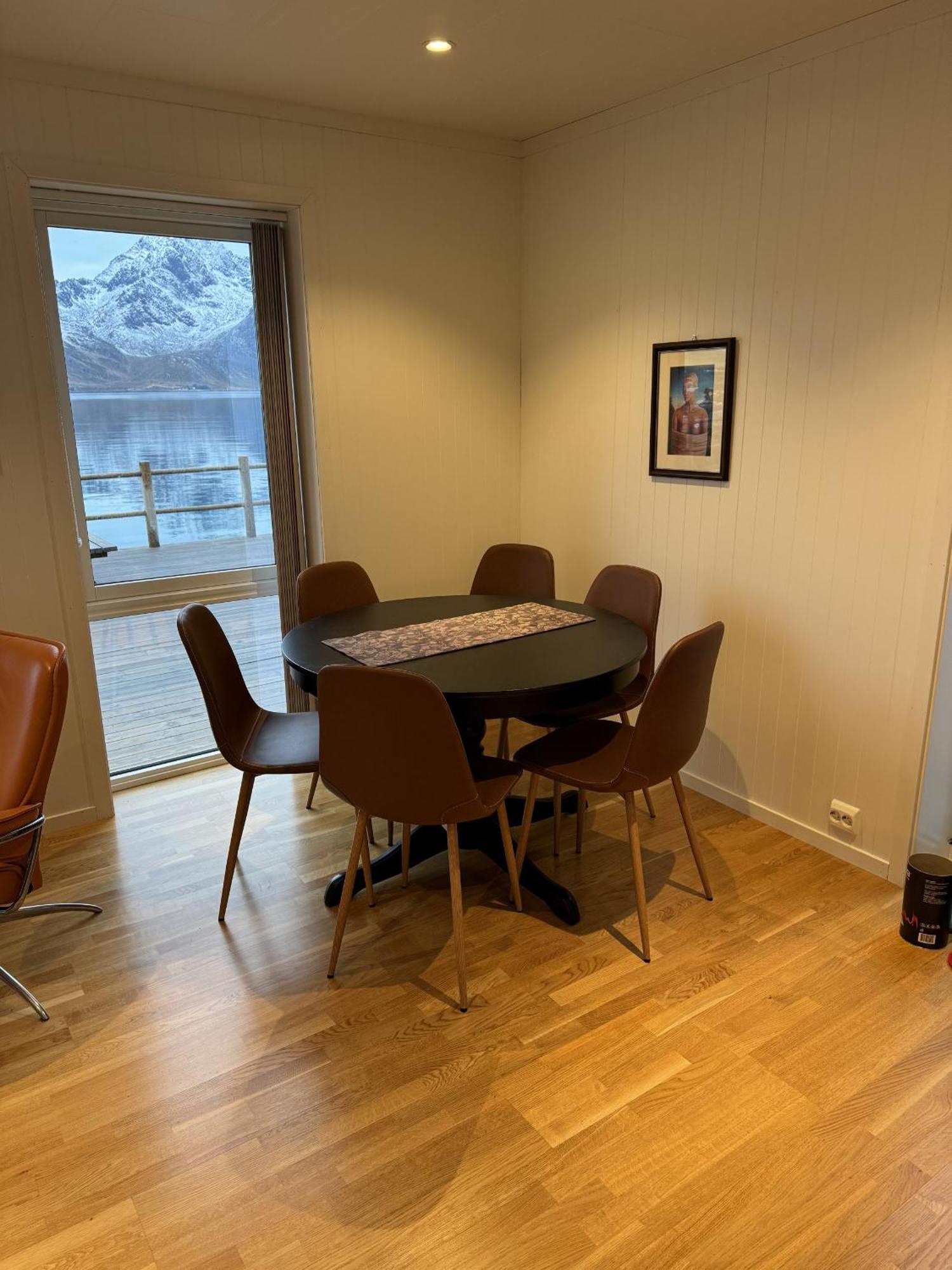 Nappstraumen Seafront Cabin, Lilleeid 68 Gravdal  المظهر الخارجي الصورة